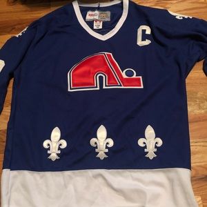 Quebec Nordiques Joe Sakic Jersey